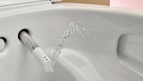 Geberit AquaClean Mera WC puodas su apiplovimu Geberit AquaClean Mera WC puodas su apiplovimu