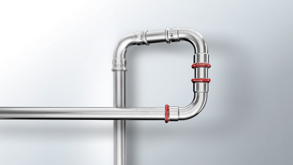 Geberit Mapress cinkuoto plieno sistema Geberit Mapress cinkuoto plieno sistema